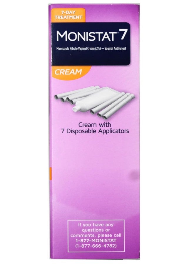 MONISTAT 7-Dose Infection Treatment, 7 Disposable Applicators & 1 Cream Tube (Pack of 1) - Image 3